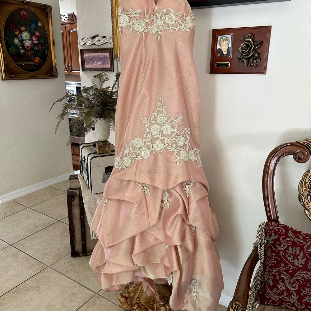 Jovani halter gown